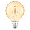 Vintage 1906 Globe 95 60 Heart Filament DIM 8W 922 Gold E27