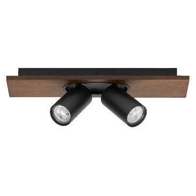 Decor Spot Mercury GU10 Black 2x3.4W 927 DIM