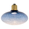 DECOR LED FLAT LAMP 3.5W 827 E27 Non-Dim  IN CRACKED GLASS FLATTENED BLUE