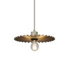 Decor Plissee Pendant E27 Beige