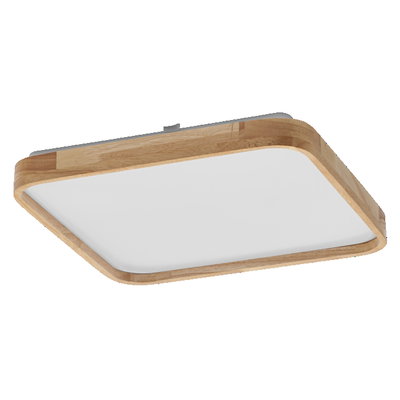 Orbis Alicia 395X395MM 24W 830 Click DIM Wood Decor