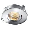 Spot Set Recess GU10 IP65 Press 4.5W 827 Chrome