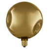 DECOR LED FLAT LAMP 3.5W 827 E27 Non-DIM IN ELECTRO GLASS LARGE GOLD