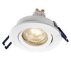 Spot Set Recess GU10 Dim Adjustable Click 3.7W 827 White