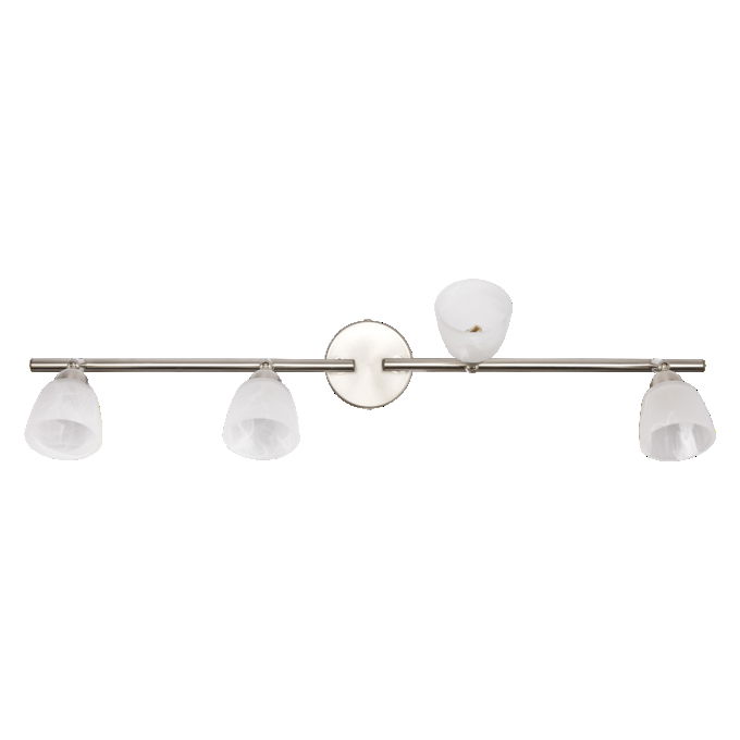 LED Spot Cup 4xG9 Brushed Nickel