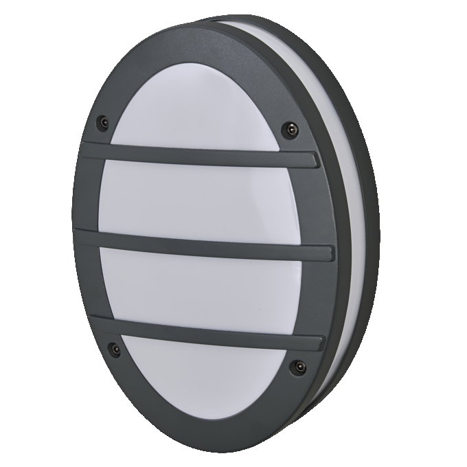 ENDURA Classic E27 IP65 Orbick Wall Dark Grey