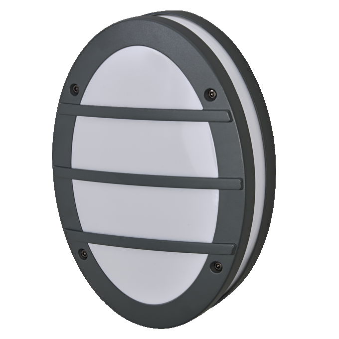 ENDURA Classic E27 IP65 Orbick Wall Dark Grey