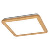 Orbis Disc 30X30CM 22W Click CCT IP44 Wood Decor