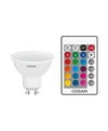 LED Superstar PAR16 25 120° RGBW Remote Control 2.9W 827 Frosted GU10
