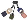 Decor Felt Weaving Cans Ceiling 5XE14 Multicolor