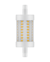 LED Line 78 75 330° P 8W 827 Clear R7s