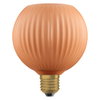 DECOR LED FLAT LAMP 3.5W 827 E27 Non-DIM IN COLOURED GLASS GLOBE ORANGE