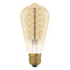 Vintage 1906 Edison 37 Filament DIM 4.8W 822 Gold E27
