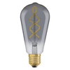 Vintage 1906 Edison 15 Filament 4W 818 Smoke E27