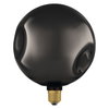 DECOR LED FLAT LAMP 3.5W 827 E27 Non-DIM IN ELECTRO GLASS LARGE BLACK