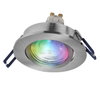 SMART+ MATTER LED Spot Recess GU10 Adjustable 4.7W RGBW Satin Nickel