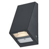 ENDURA Style USB Wall Step Slim Sensor IP44 Dark Grey