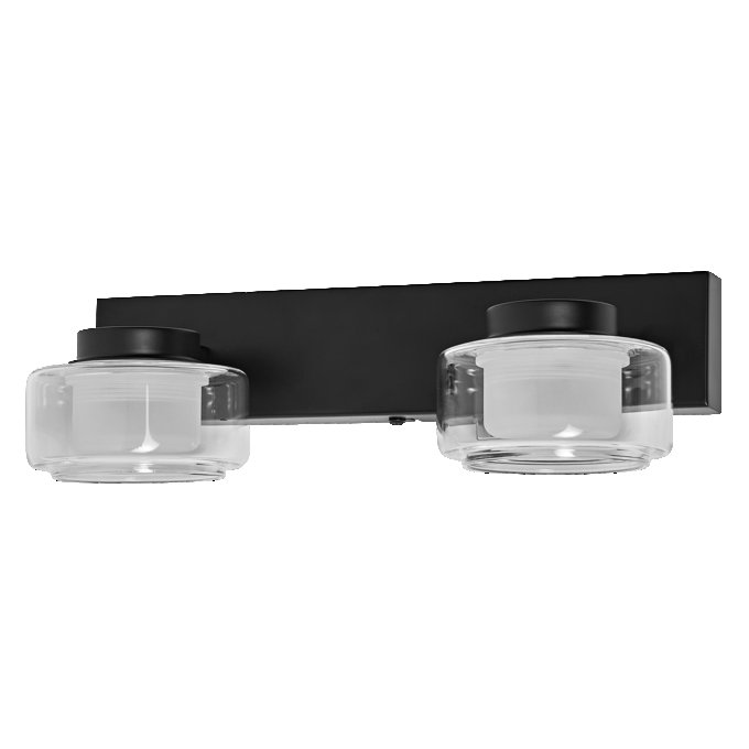 Orbis Flame 2X5.5W Click CCT IP44 Black