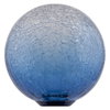DECOR LED FLAT LAMP 3.5W 827 E27 Non-Dim  IN CRACKED GLASS ROUND BLUE