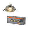 Spot Set Recess GU10 Dim Adjustable Click 6W 827 Green Brass