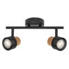 Decor Spot Cork GU10 Black 2x3.4W 927 DIM