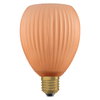 DECOR LED FLAT LAMP 3.5W 827 E27 Non-DIM IN COLOURED GLASS OVAL ORANGE