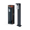 ENDURA Classic Cascade 80cm Post E27 Clear