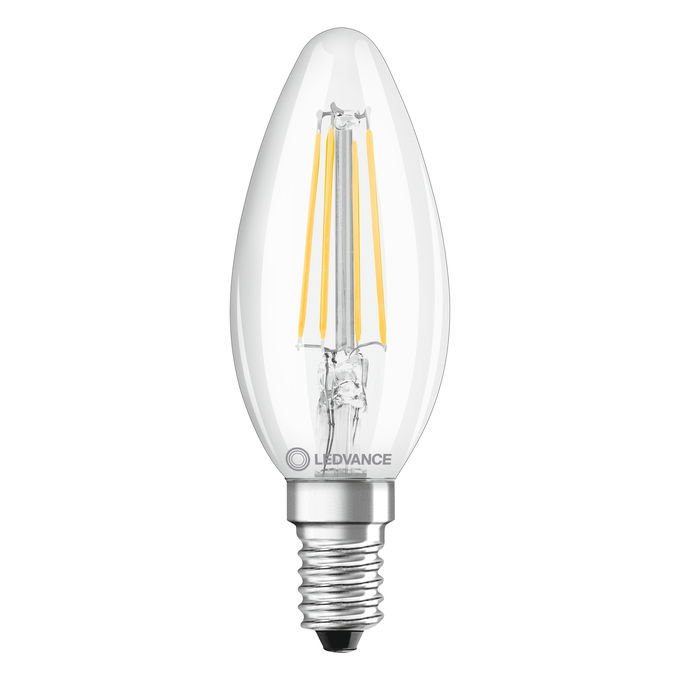 LED Classic B 60 Filament P 5.5W 827 Clear E14