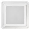 Orbis Spiral Layer Square 26W White