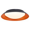 Orbis Plate 480MM 45W 830 Click DIM Black and Orange