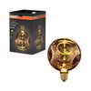 DECOR LED FLAT LAMP 3.5W 827 E27 Non-DIM IN ELECTRO GLASS MEDIUM ROSE