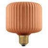 DECOR LED FLAT LAMP 3.5W 827 E27 Non-DIM IN COLOURED GLASS SQUARE ORANGE