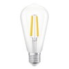 LED Classic Edison 60 Filament Energy efficiency class A S 3.8W 830 Clear E27