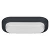 LED Bulkhead Style Oval 24W CCT Black