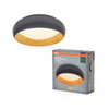 Orbis Livia 300MM 16W 830 Click DIM Grey and Wood Decor