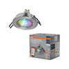 SMART+ MATTER LED Spot Recess GU10 Adjustable 4.7W RGBW Satin Nickel