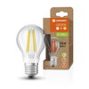 LED Classic A 100 Filament DIM Energy efficiency class B S 8.2W 827 Clear E27