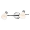 LED Spot Vase 2xG9 Brushed Nickel
