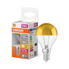 LED SUPERSTAR CLASSIC P 35 COB 3.4W 827 Mirror gold E14
