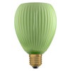 DECOR LED FLAT LAMP 3.5W 827 E27 Non-DIM IN COLOURED GLASS OVAL GREEN