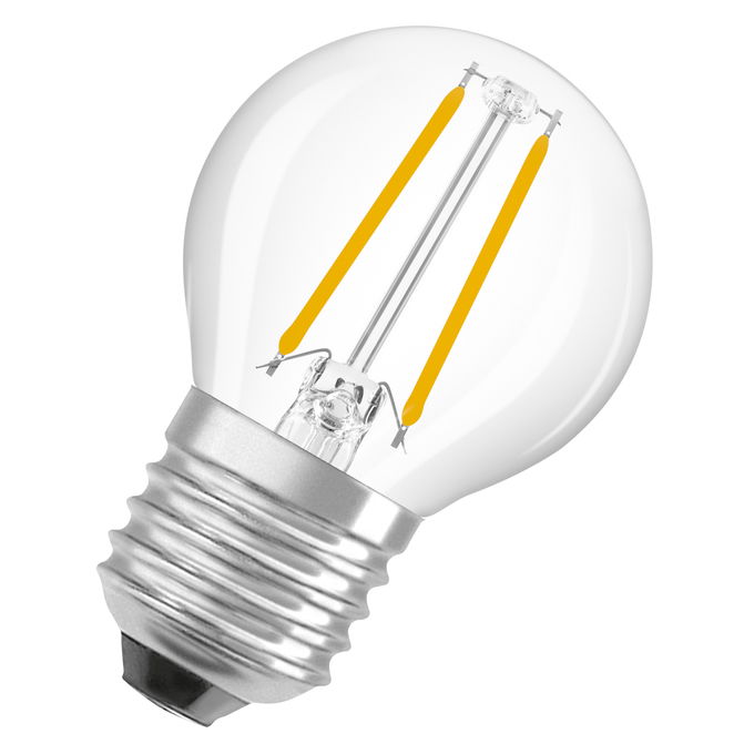 LED Star Classic P 25 Filament 1.8W 840 Clear E27