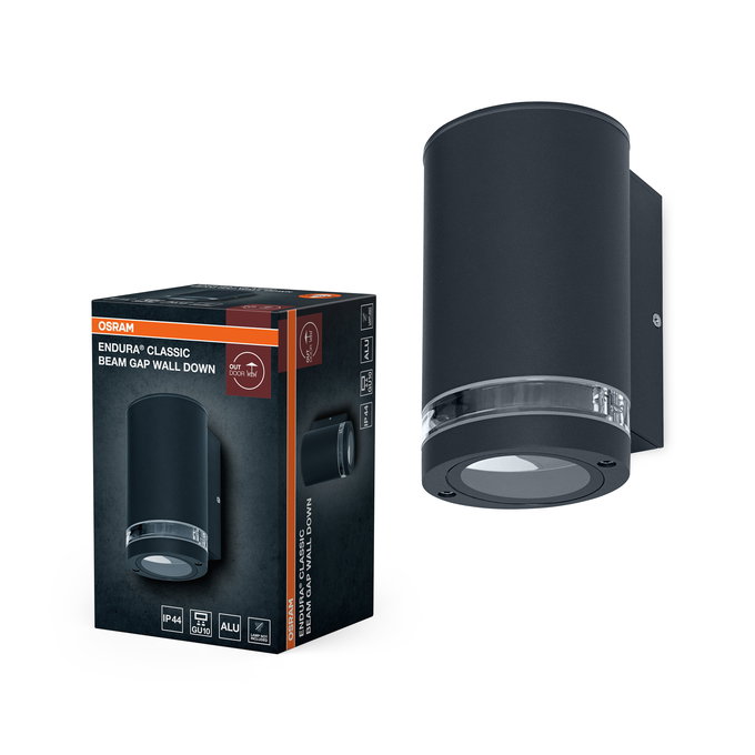 ENDURA Classic Beam Gap Wall Down GU10