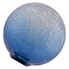 DECOR LED FLAT LAMP 3.5W 827 E27 Non-Dim  IN CRACKED GLASS ROUND BLUE