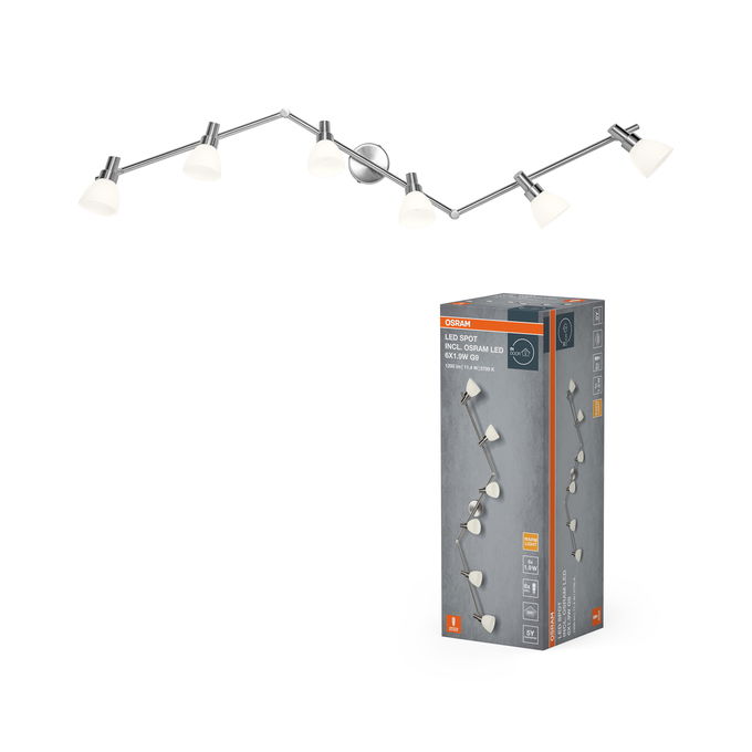 LED Spot G9 6 x 1.9W 2700K