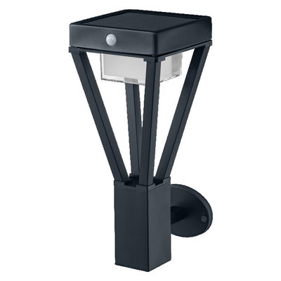 ENDURA Style Solar Bouquet Wall Sensor 6W Black