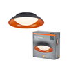 Orbis Plate 310MM 19W 830 Click DIM Black and Orange