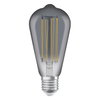 Vintage 1906 Edison 42 Filament DIM 11W 818 Smoke E27