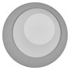 Orbis Spiral Round Central Light 400mm 26W Click Dim 830 Grey