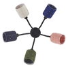 Decor Felt Weaving Cans Ceiling 5XE14 Multicolor