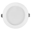 LED Downlight Set IP44 Dim Slim 120mm 8W Metal 830 White